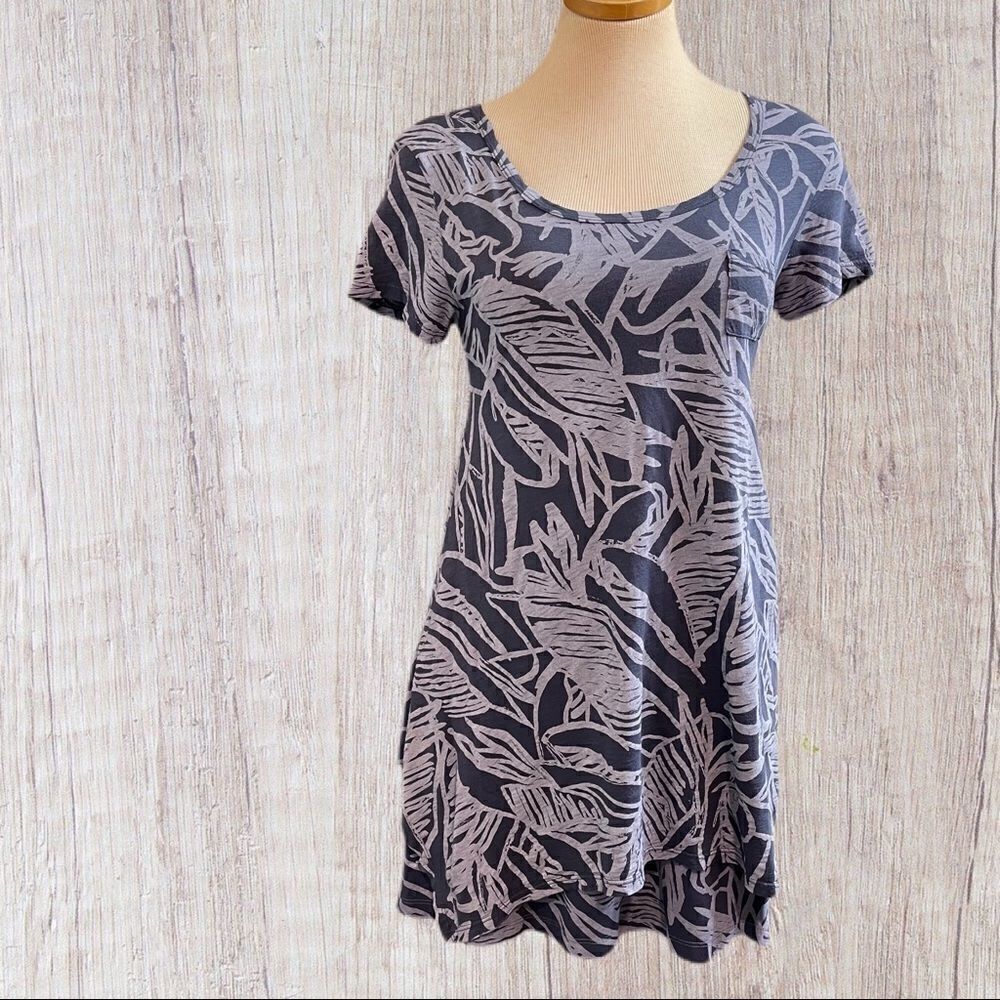 Fresh Produce 2 Piece Purple Tunic Top Skirt Skort Set Size XS